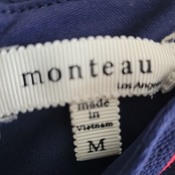 Monteau Nautical Stripe Jumper size M - Picture 4 of 8